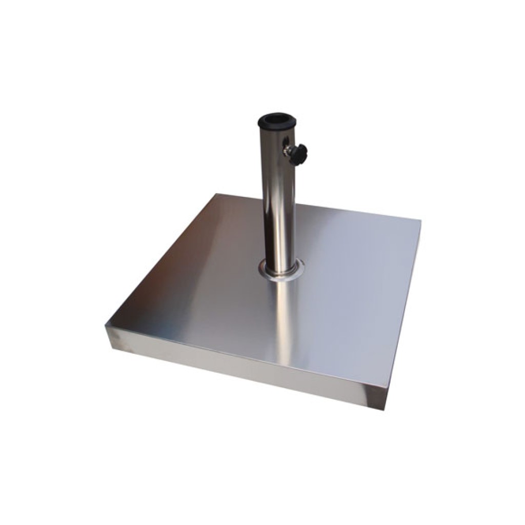 PIE PARASOL INOXIDABLE 30K5106-48X48CM